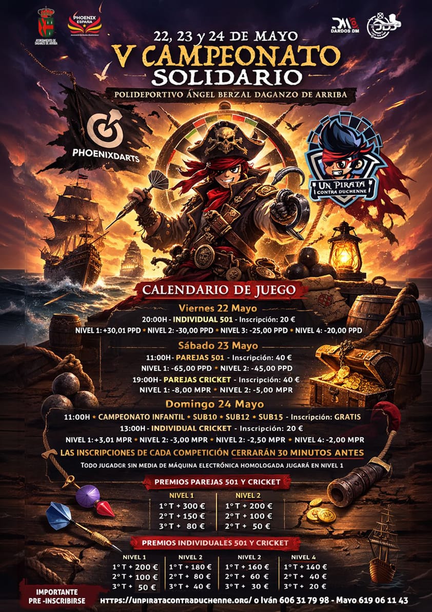 Un Pirata Contra Duchenne cartel